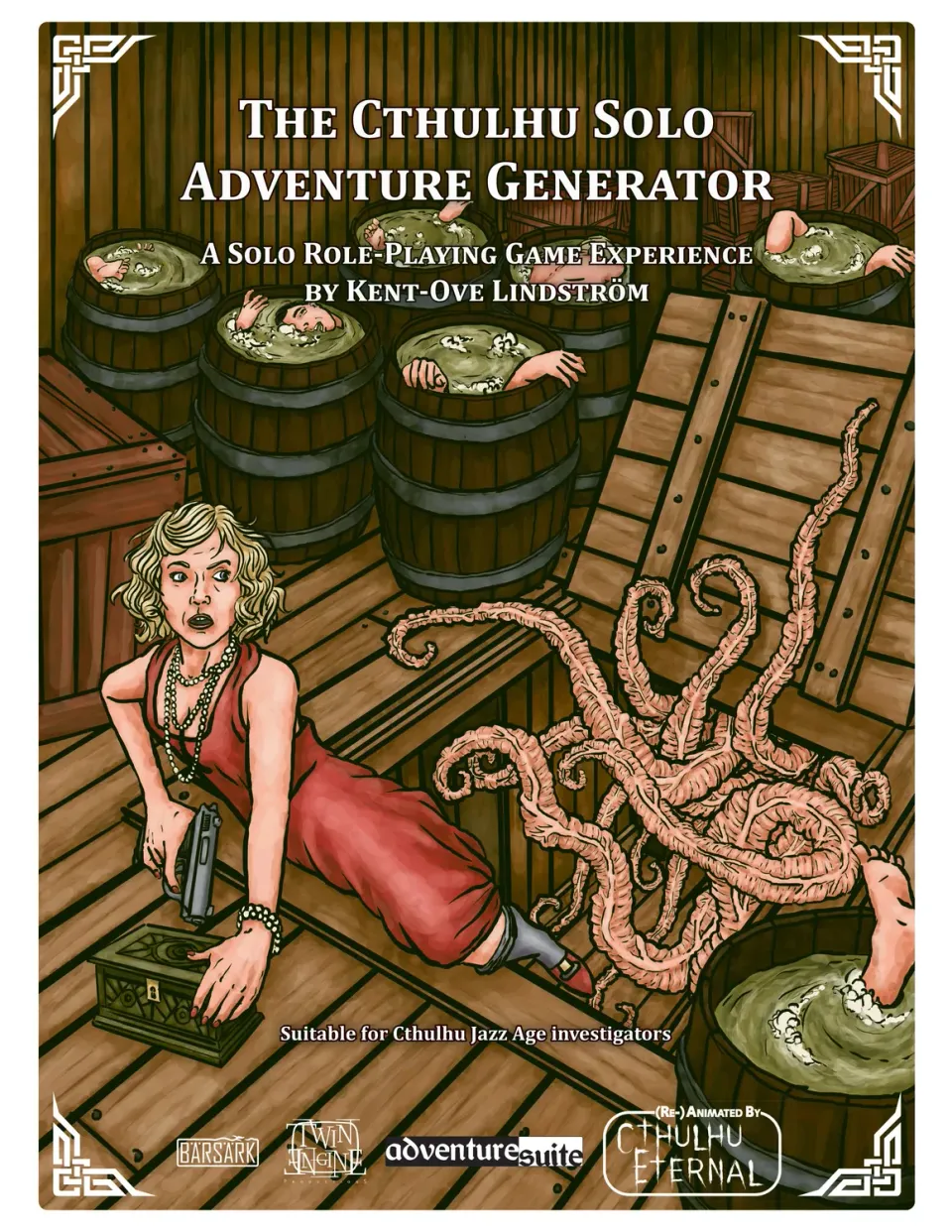 Dragon's Lair Cthulhu Solo Adventure Generator rollspelsbok