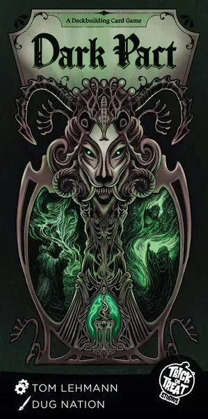 Dragon's Lair Dark Pact kortspel deckbuilding strategi