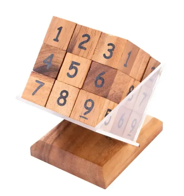 Dragon's Lair Wooden Sudoku Cube träpussel akacia