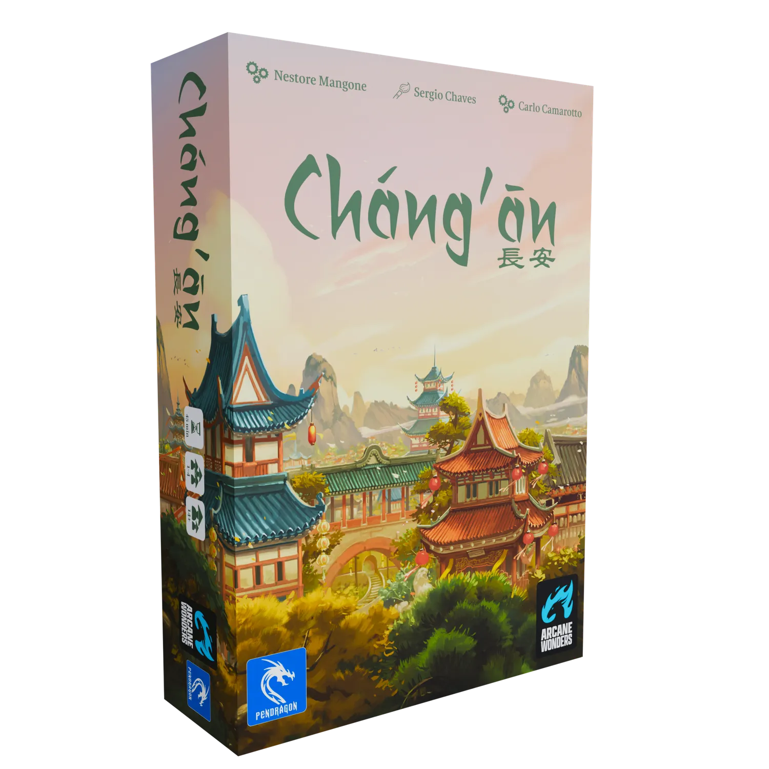Pendragon Chang'an kortspel motorbygge strategi