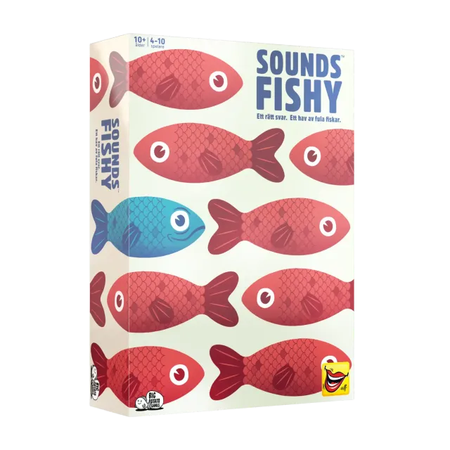 Dragon's Lair Sounds Fishy partyspel svenska regler bluff