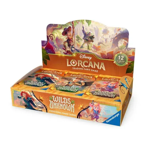Disney Lorcana Wilds Unknown booster display 24-pack samlare