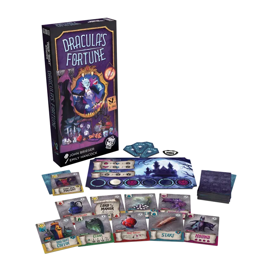 Dragon's Lair Draculas Fortune kortspel set collection