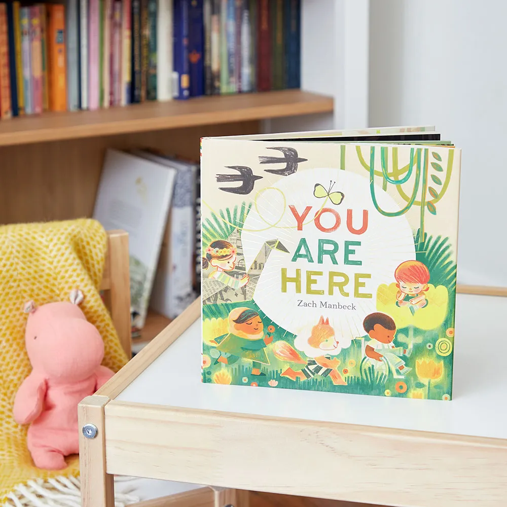 Games Room You Are Here bilderbok present 3-5 år