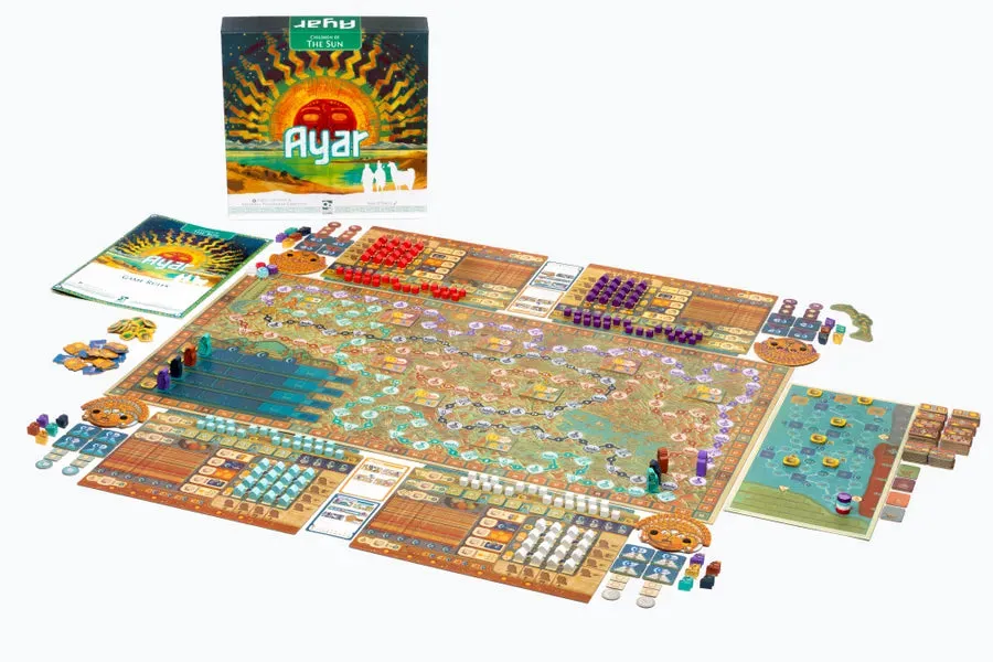 Ayar Children of the Sun brädspel strategi 1-4 spelare