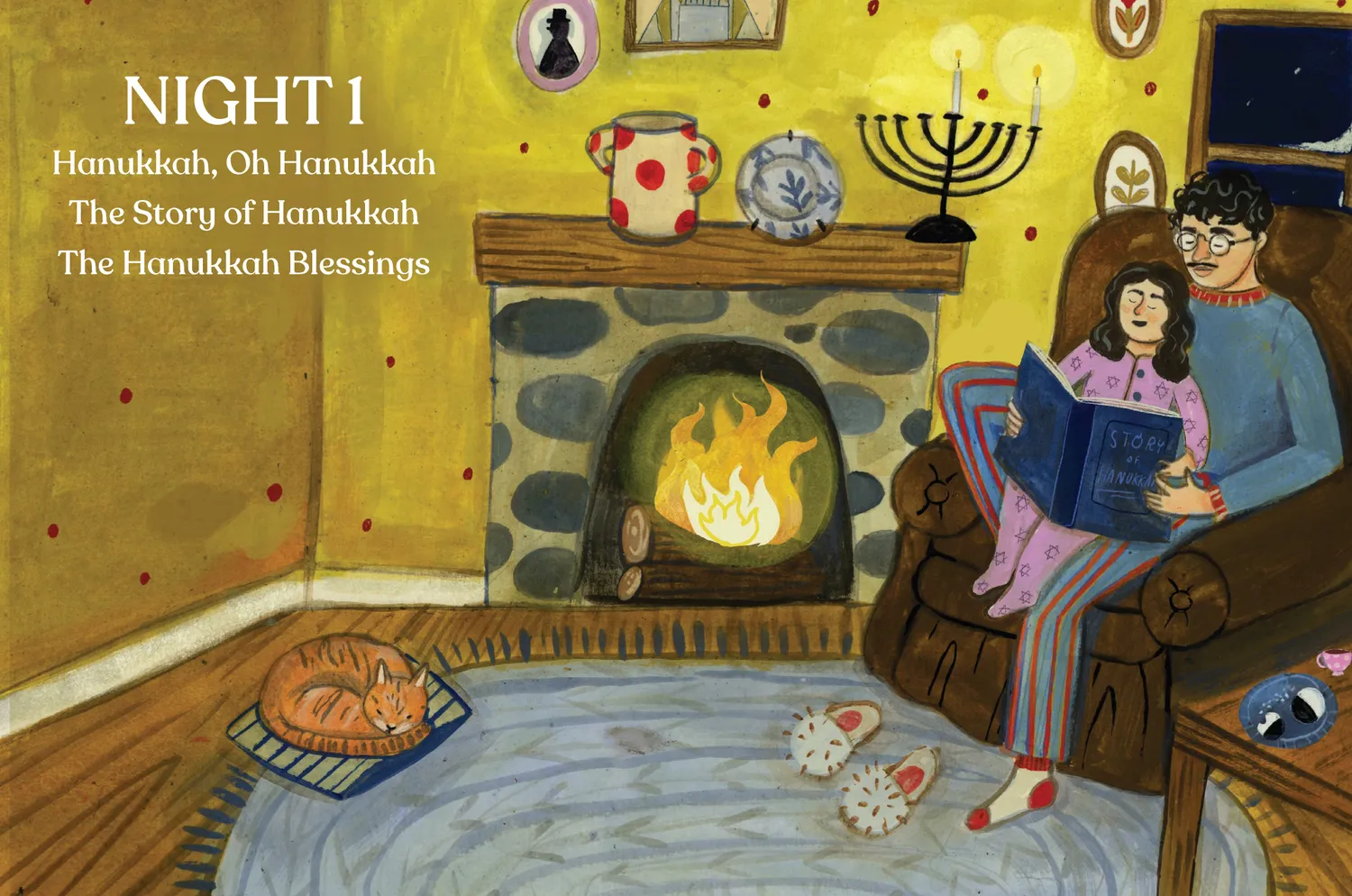 Games Room Hanukkah Is Here pysselbok 8 kvällar barn