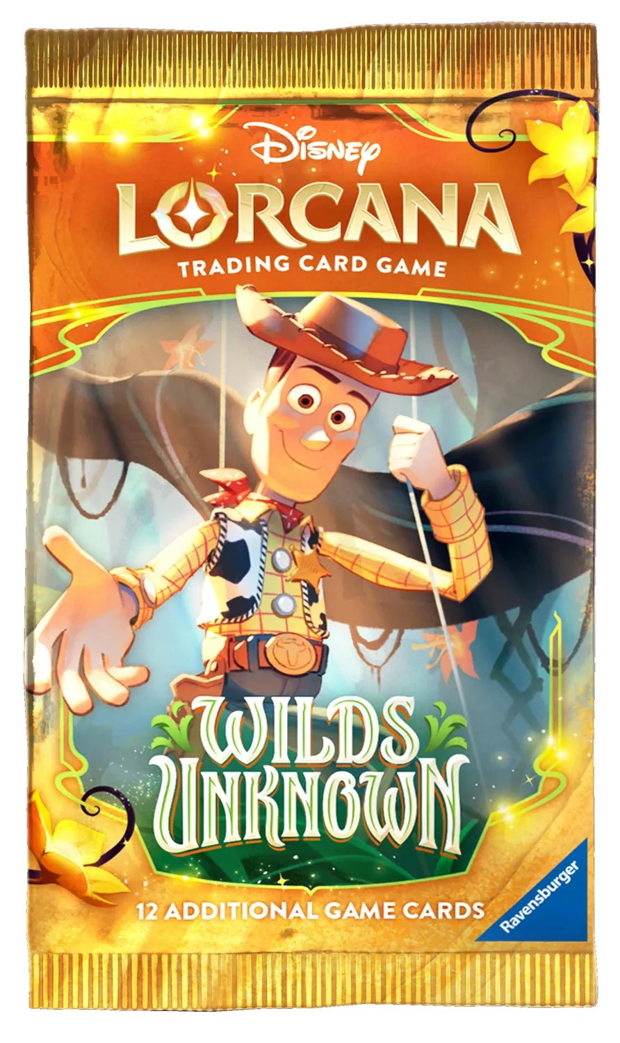 Disney Lorcana Wilds Unknown booster display 24-pack samlare
