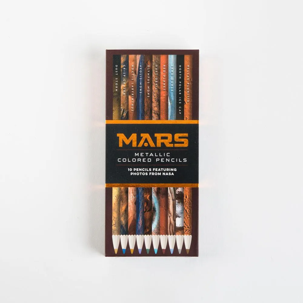 Games Room Mars Metallic färgpennor 10-pack rymd