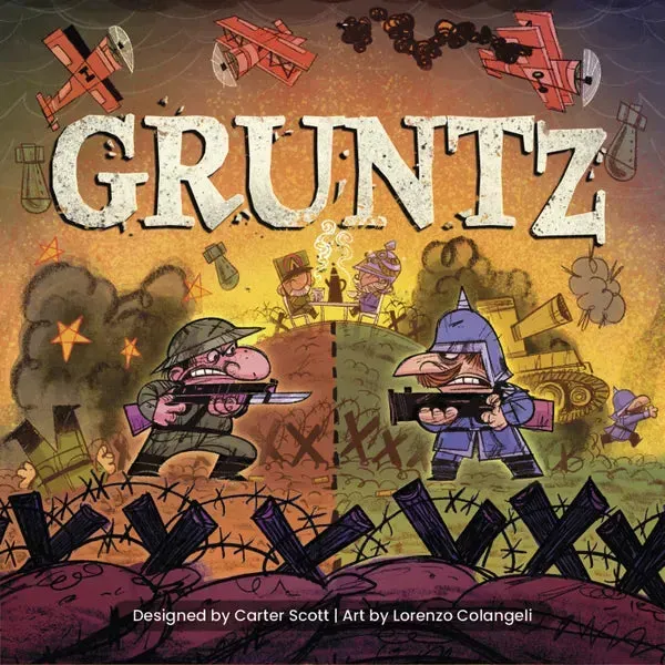 Dragon's Lair Gruntz brädspel 2 spelare strategi