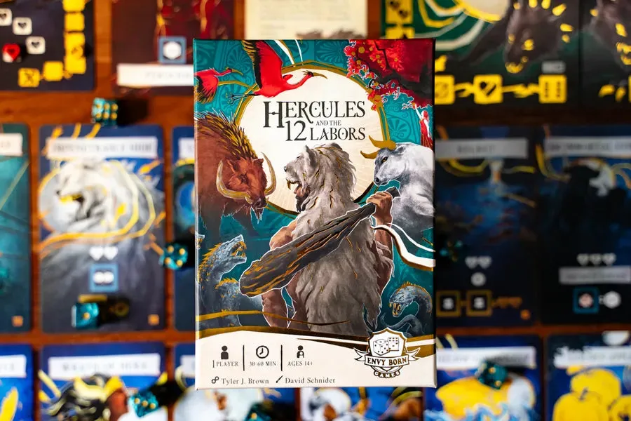 Dragon's Lair Hercules and the 12 Labors solospel mytologi