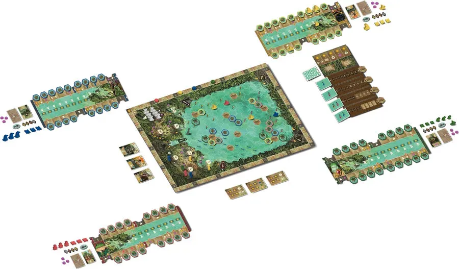 Feya's Swamp strategispel brädspel 2-4 spelare