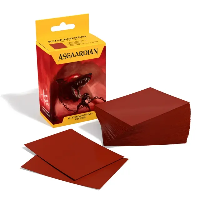 Dragon's Lair Asgaardian Sleeve Fiery Red kortfickor 104-pack