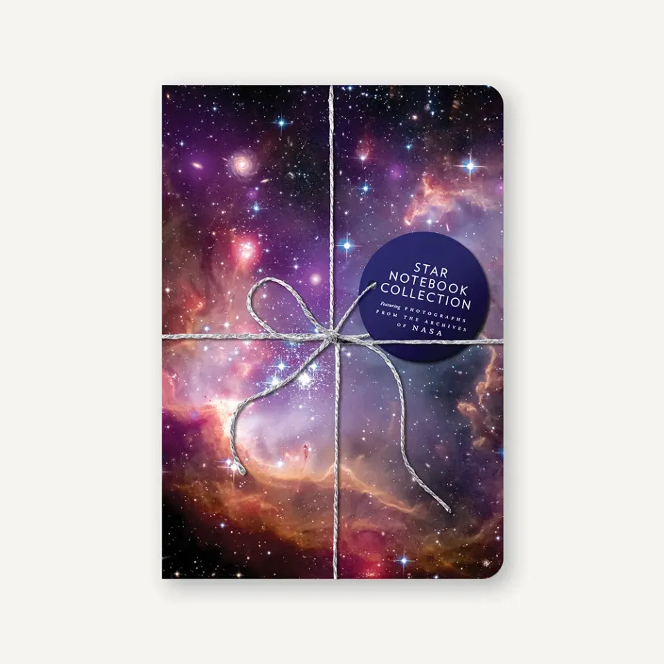 Games Room Star Notebook Collection anteckningsböcker 3-pack NASA