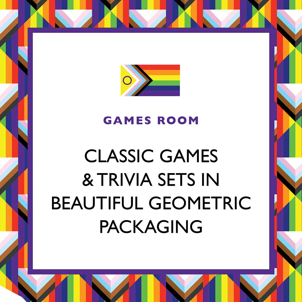Games Room Queer Trivia frågespel 140 frågor