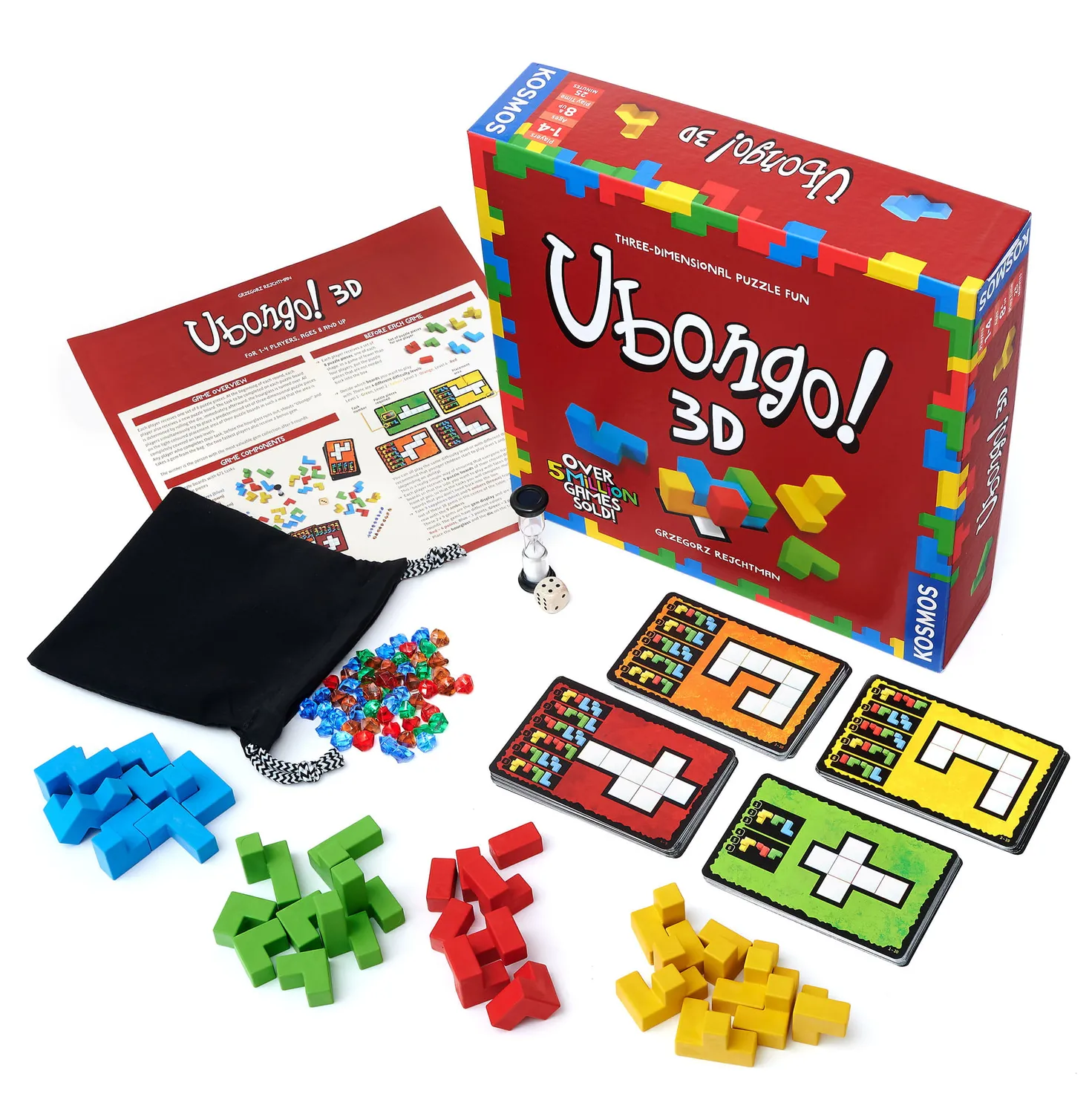 Kosmos Games Ubongo 3D 694258 pusselspel familj