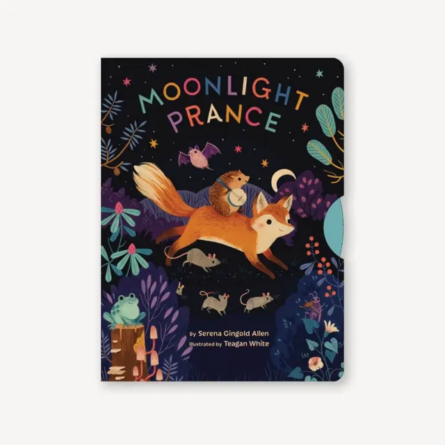 Games Room Moonlight Prance bilderbok dra-flikar nattdjur rim