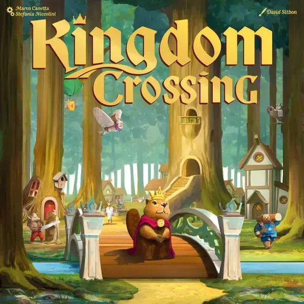Kingdom Crossing brädspel 1-4 spelare strategi