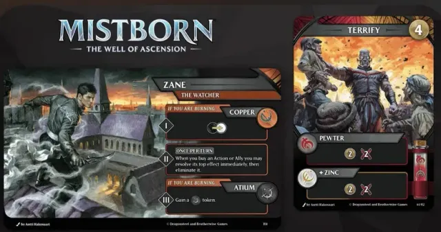 Dragon's Lair Mistborn Well of Ascension expansion 105 kort
