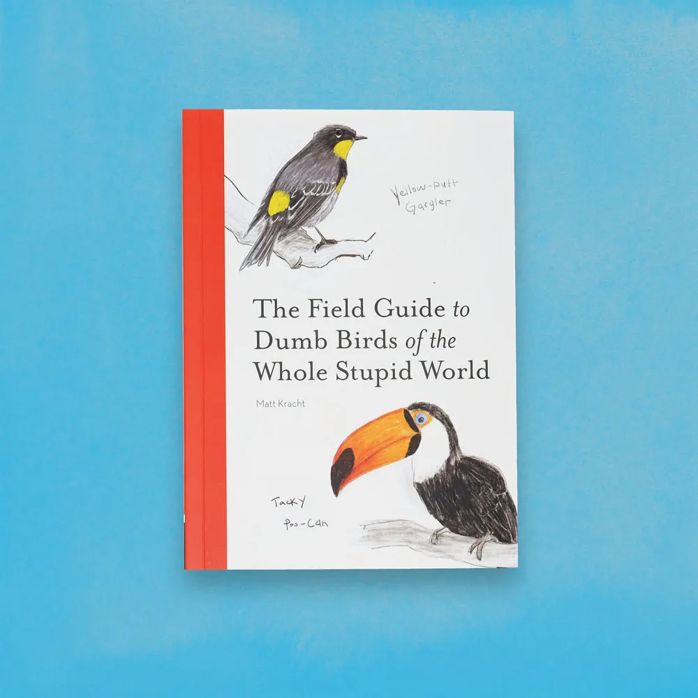 Games Room Field Guide to Dumb Birds bok världen rolig