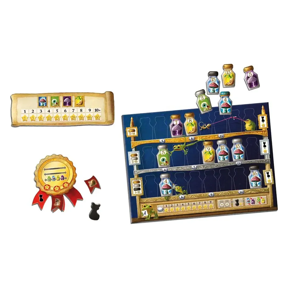 Morty Sorty Magic Shop brädspel familj 2-4 spelare