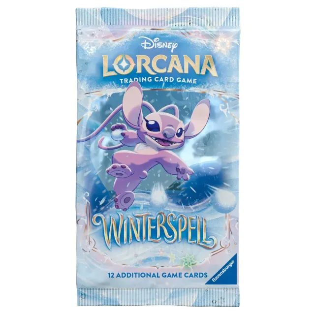 Dragon's Lair Disney Lorcana Winterspell boosterpack kort