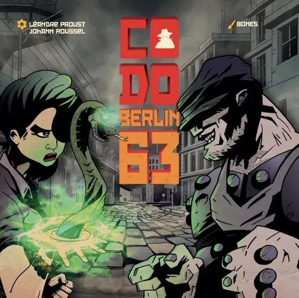 Dragon's Lair Codo Berlin 63 strategispel 2 spelare spiontema