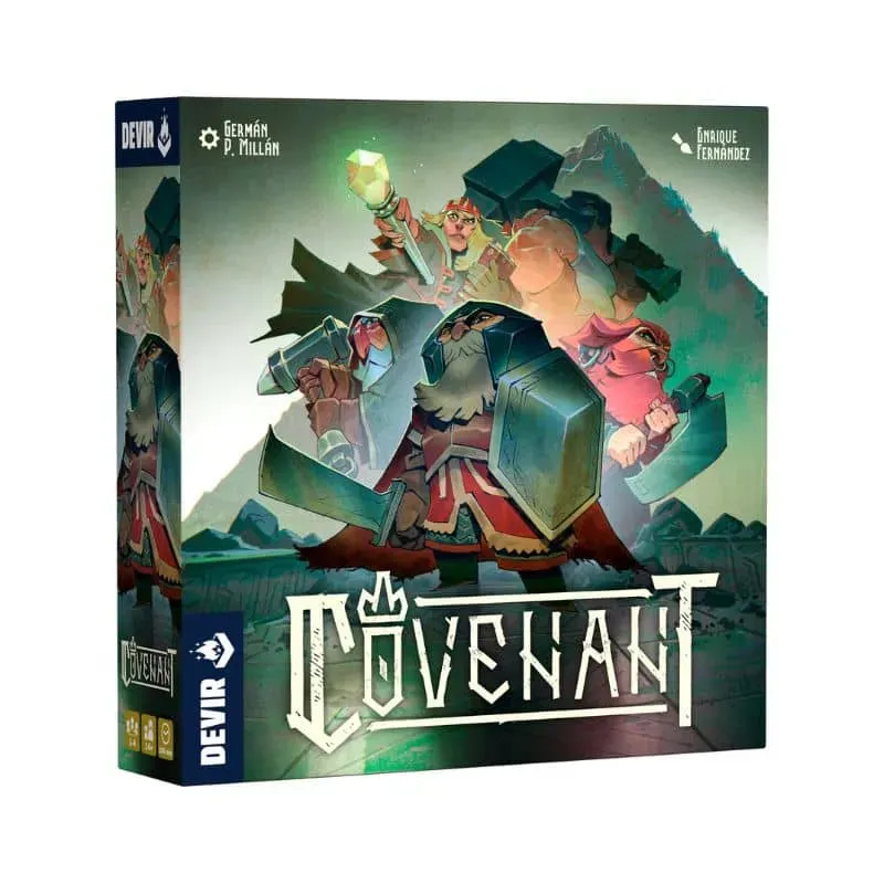 Kosmos Covenant brädspel strategi dvärgar