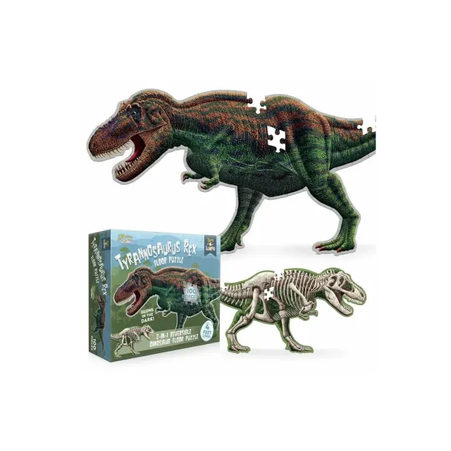 Turn'n'Learn Tyrannosaurus Rex golvpussel 120 cm