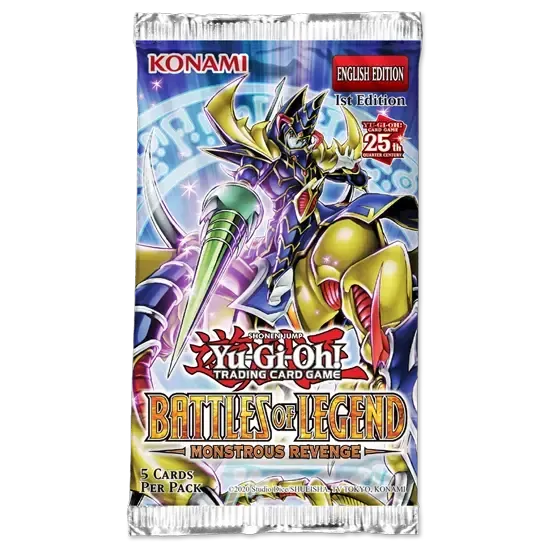 Dragon's Lair Battles of Legend booster Monstrous Revenge Yu-Gi-Oh
