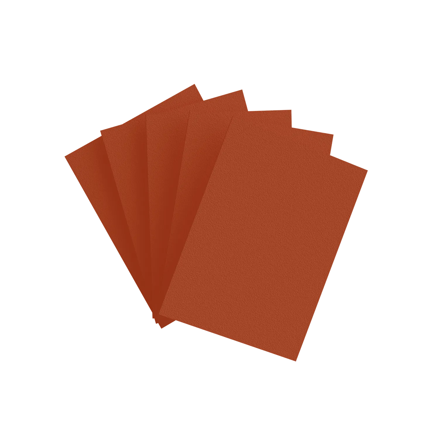 Orange Nebula Curator Palette Sienna kortfodral 100-pack röd