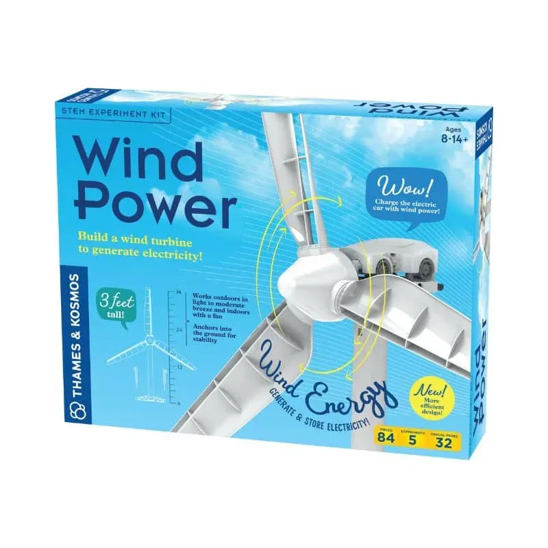 Kosmos Wind Power V5.0 experiment vindkraftverk