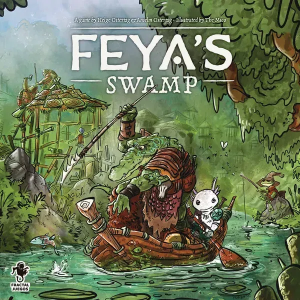 Feya's Swamp strategispel brädspel 2-4 spelare