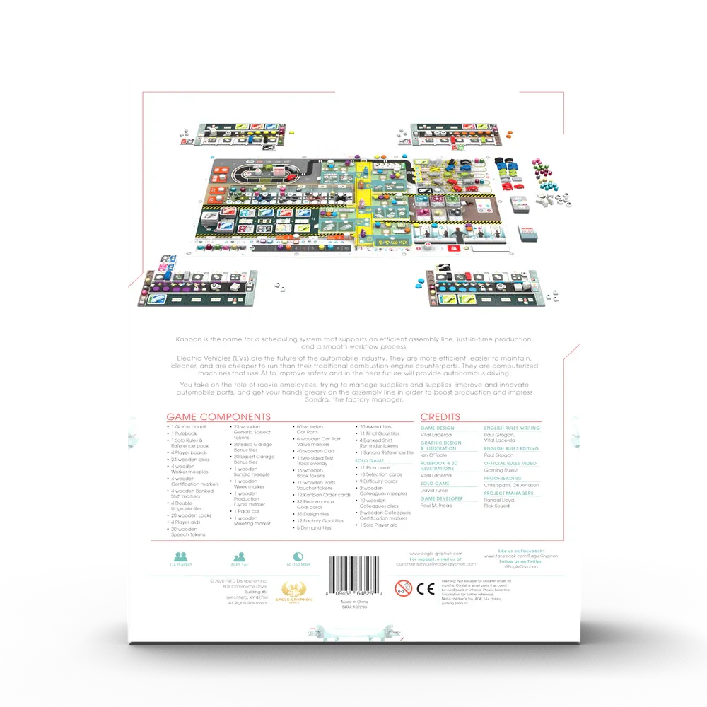 Dragon's Lair Kanban EV brädspel 1-4 spelare strategi