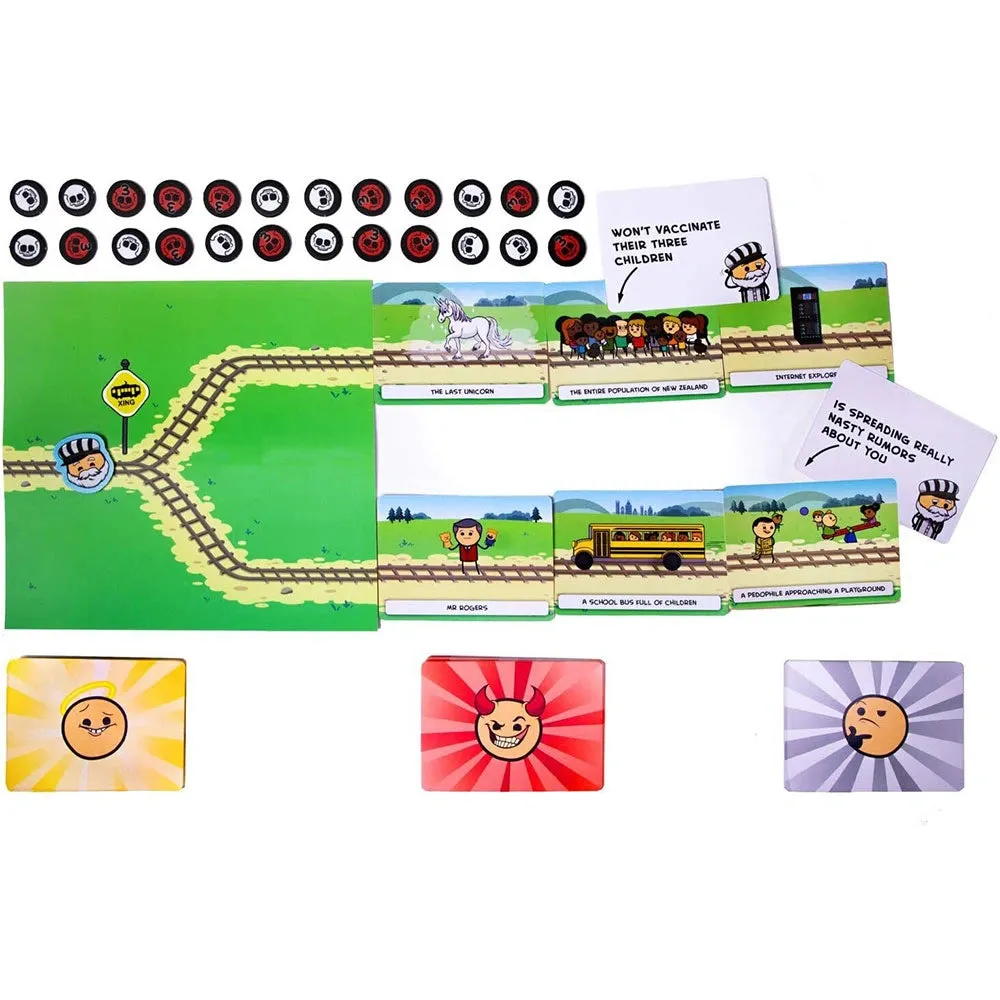 Dragon's Lair Trial by Trolley partyspel engelska 3–13 spel