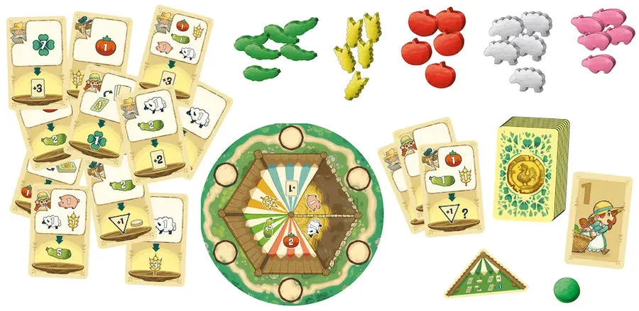 Dragon's Lair Formidable Farm kortspel 1-4 spelare strategi