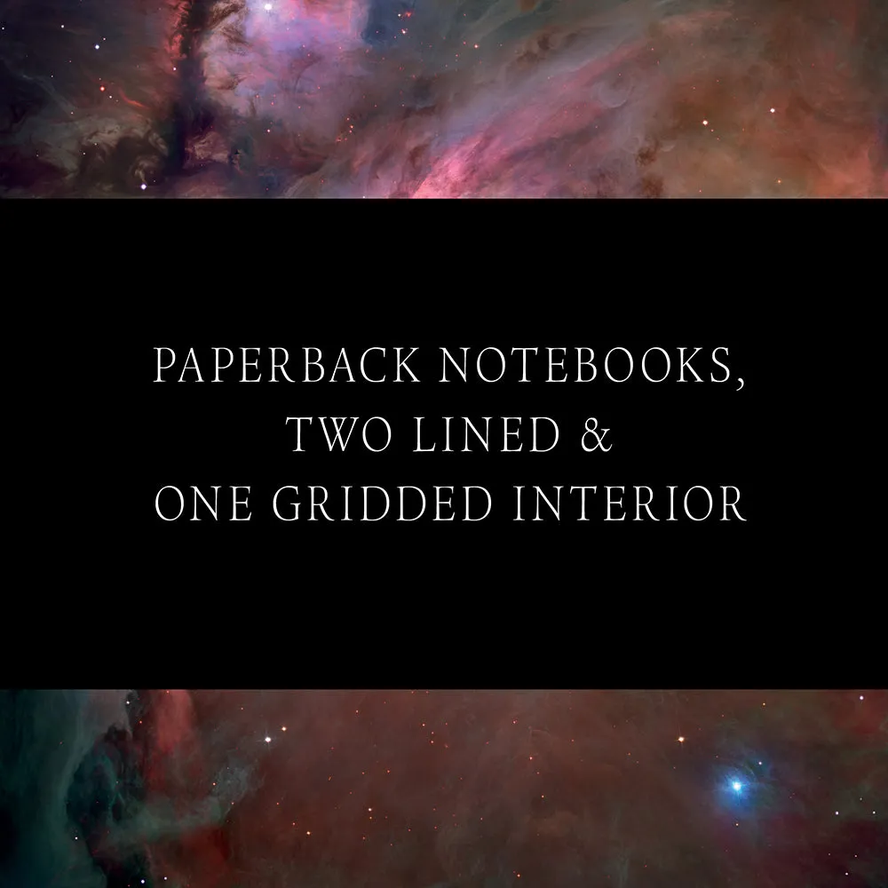 Games Room Star Notebook Collection anteckningsböcker 3-pack NASA