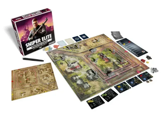 Dragon's Lair Sniper Elite Operation Kraken expansion 2 kartor