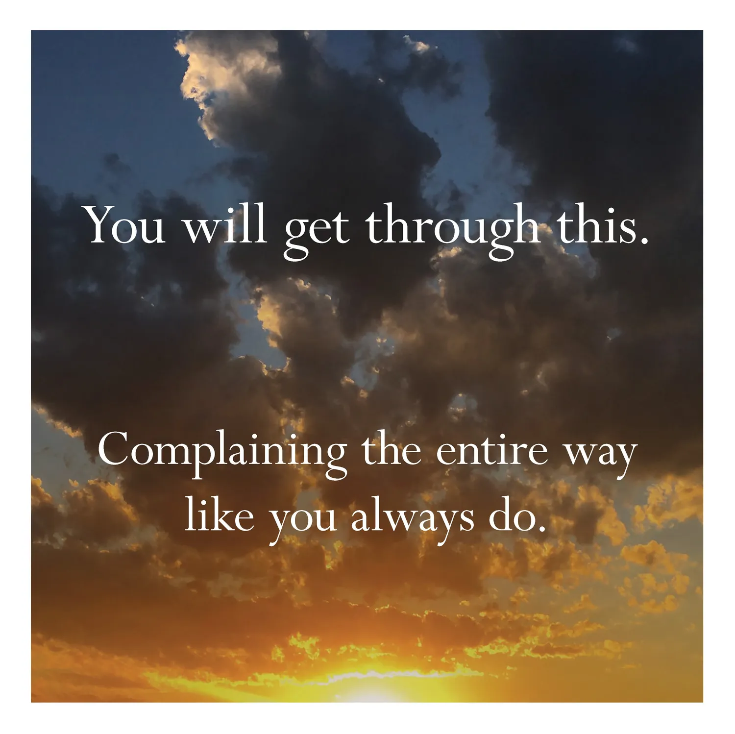 Disappointing Affirmations 2027 väggkalender humor 12x12