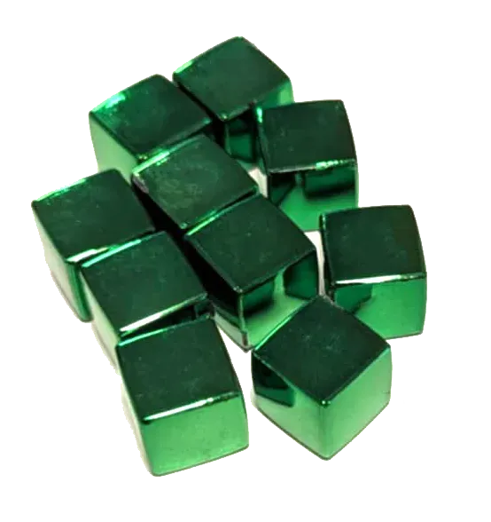 Terraforming Mars Metallic Green kuber 10-pack jade