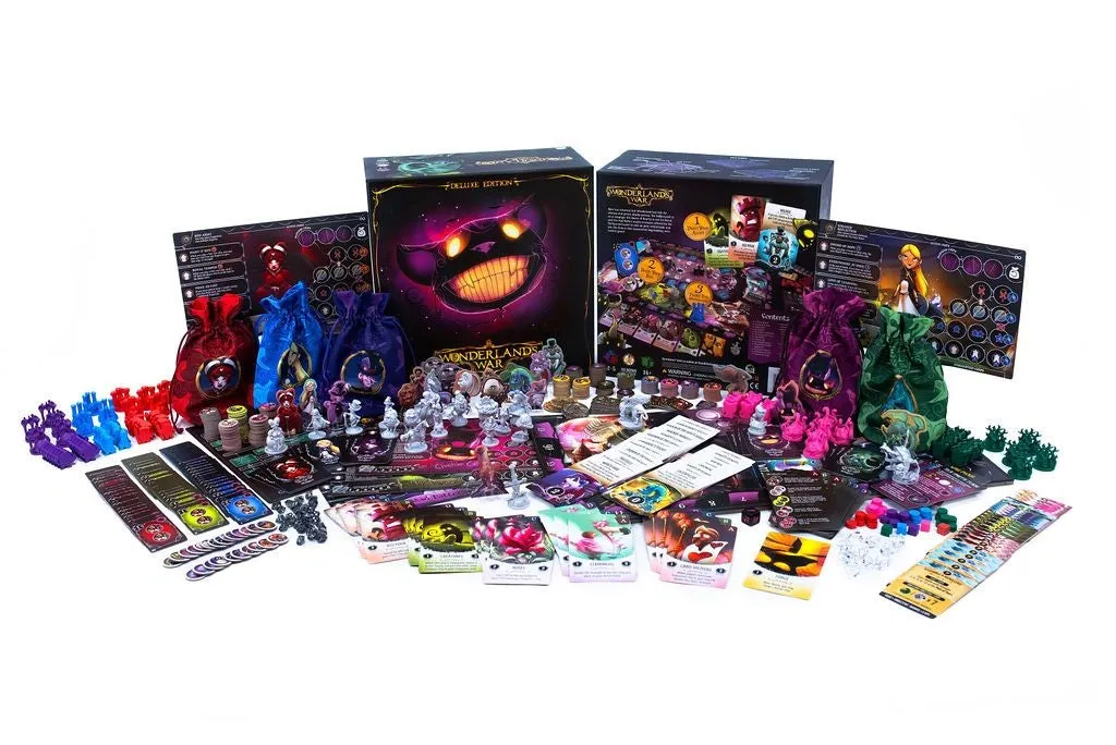 Dragon's Lair Wonderlands War Deluxe brädspel strategi
