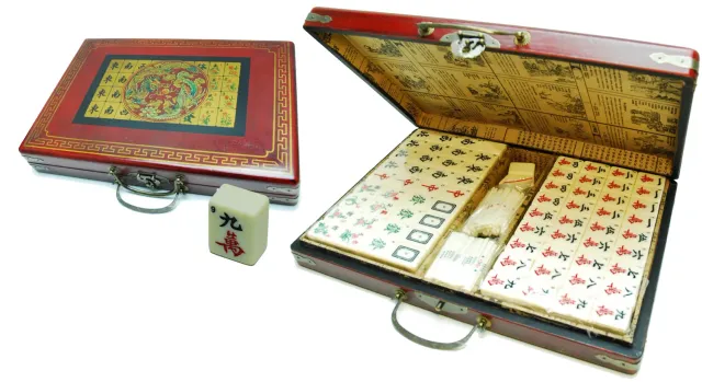 Dragon's Lair Mah Jong XL mahjongspel röd kassett