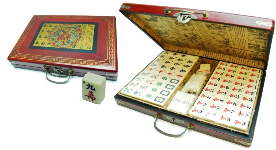 Dragon's Lair Mah Jong XL mahjongspel röd kassett