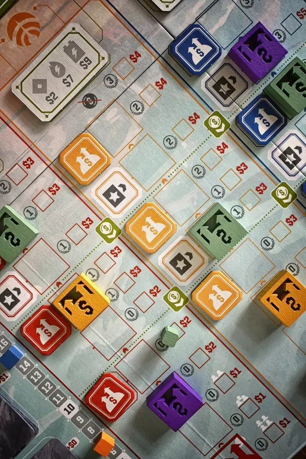 Kosmos Salton Sea brädspel 1-4 spelare strategi