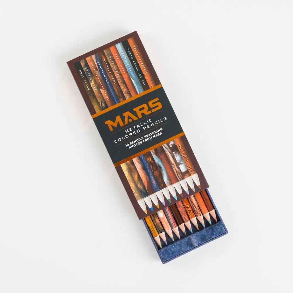 Games Room Mars Metallic färgpennor 10-pack rymd