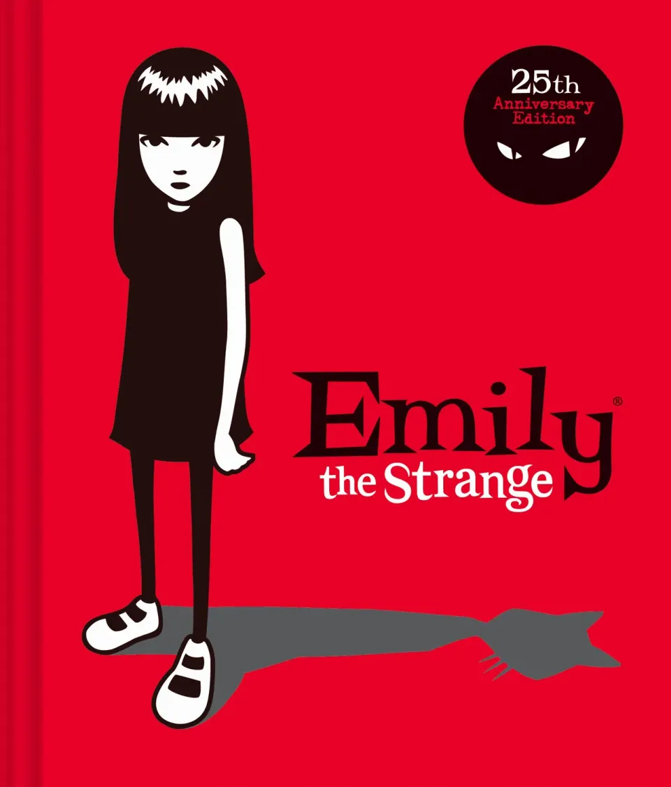 Games Room Emily the Strange 25th Anniversary bok goth