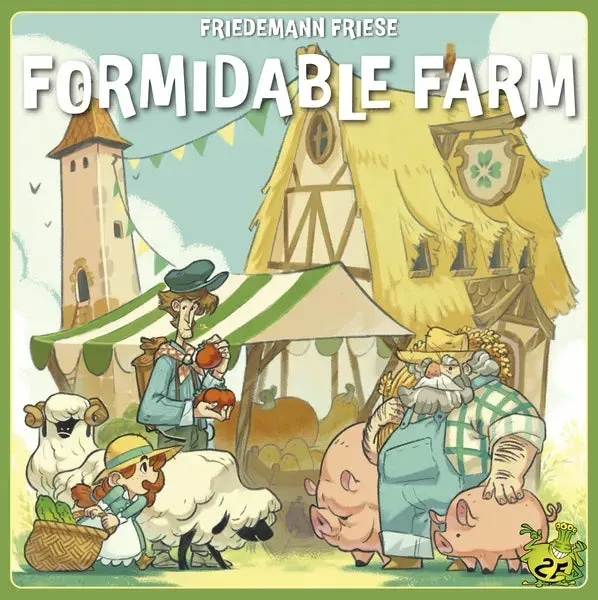 Dragon's Lair Formidable Farm kortspel 1-4 spelare strategi