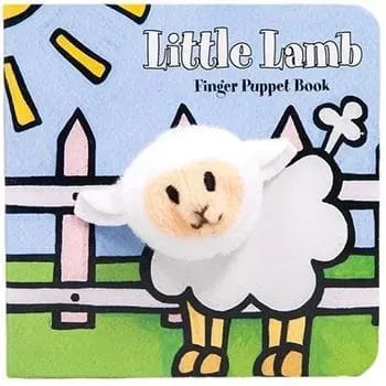 Games Room Little Lamb fingerbok pekbok lamm 0-5 år