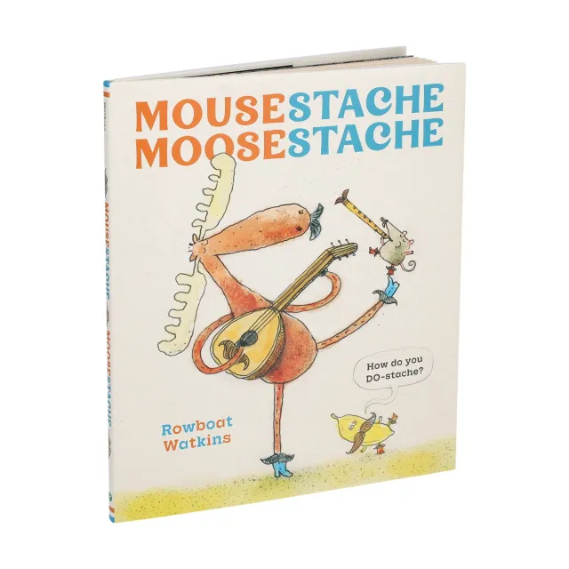 Games Room Mousestache bilderbok rim mustascher 3-8 år