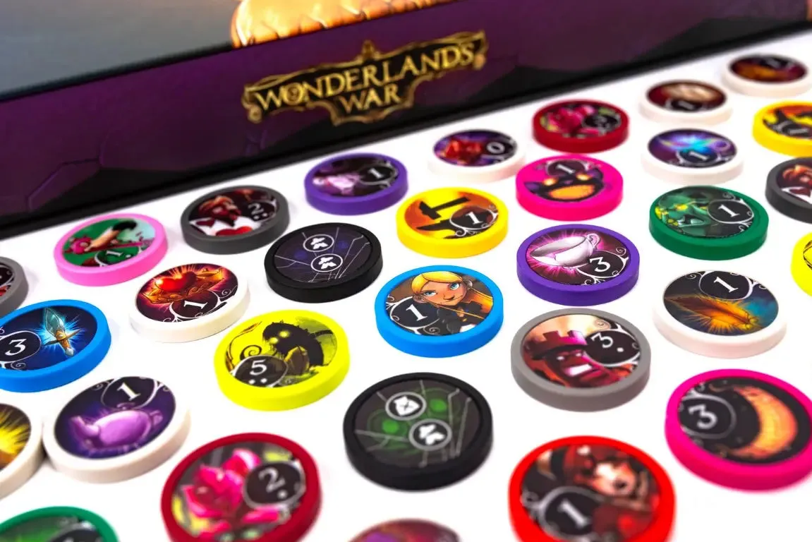 Dragon's Lair Wonderlands War Deluxe brädspel strategi