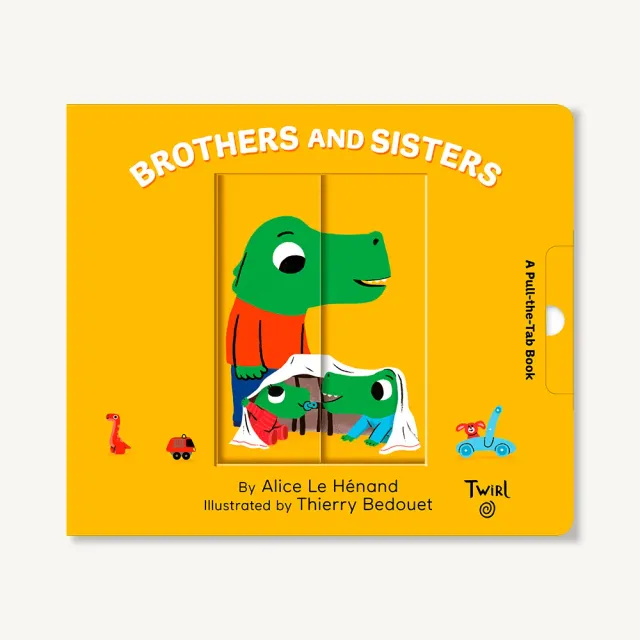 Games Room Pull and Play Brothers and Sisters pekbok 0-2 år